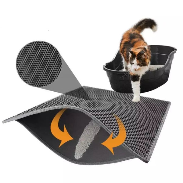 Cat Litter Double Layer Waterproof Mat