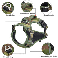 Tactical Camouflage Dog Harness