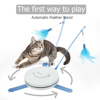 CatchMiDo 2-in1 Spinning Cat Toy